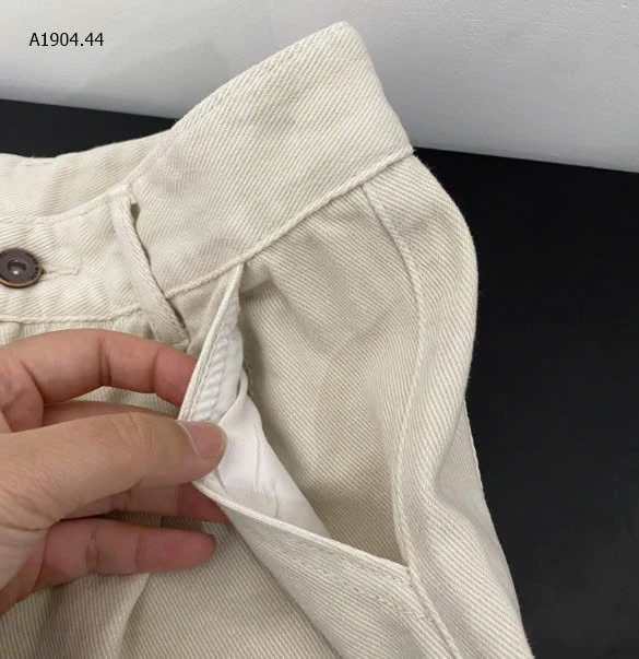 QUẦN SOOC JEAN GẤP GẤU NỮ- sỉ  170k