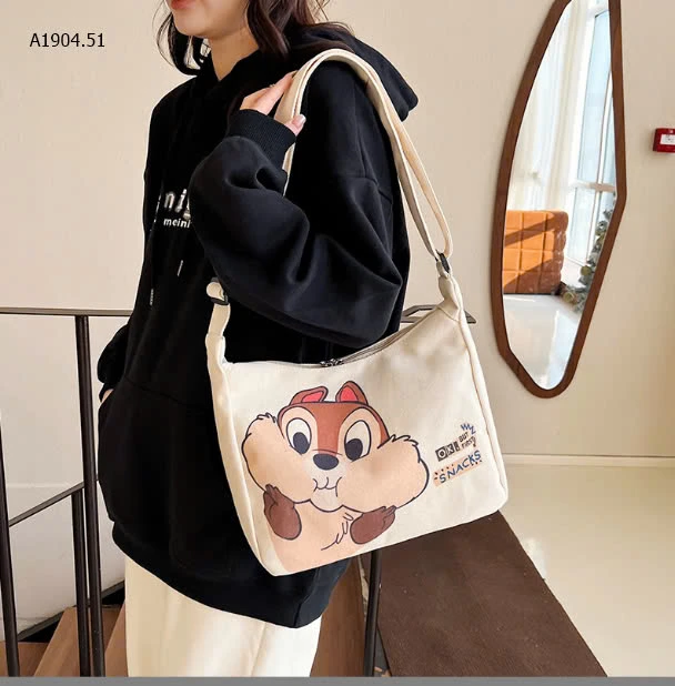 TÚI VẢI ĐEO VAI  - sỉ 80k