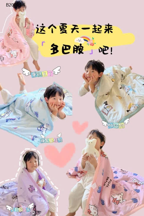 CHĂN HOẠT HÌNH CHO BÉ -sỉ 83k