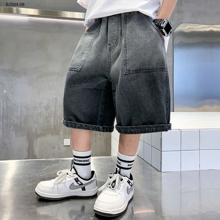 QUẦN SHORT JEAN LOANG MÀU BT  -sỉ 133k