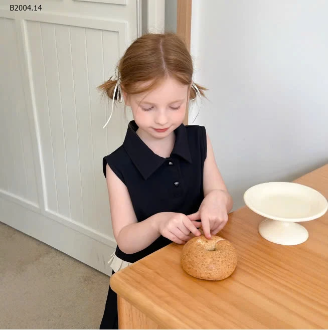 SET ÁO POLO MIX CHÂN VÁY XẾP LY BG -sỉ 227k