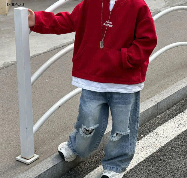 QUẦN JEAN RÁCH BT - sỉ Sz 90-140 : 169k          Sz 150-160 : 180k 