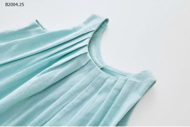 VÁY SÁT NÁCH XẾP LY BG HỞ LƯNG -sỉ 111k