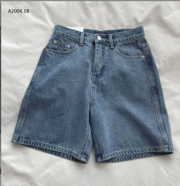 QUẦN SHORT DENIM ỐNG RỘNG - sỉ 115k