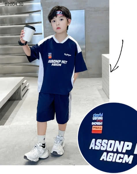 BỘ THỂ THAO BÓNG RỔ BÉ TRAI -sỉ 199k