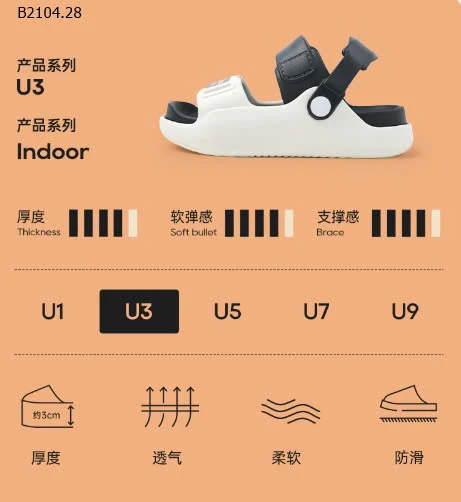 DÉP LÊ SANDAL PHỐI MÀU CHO BÉ-sỉ 107k