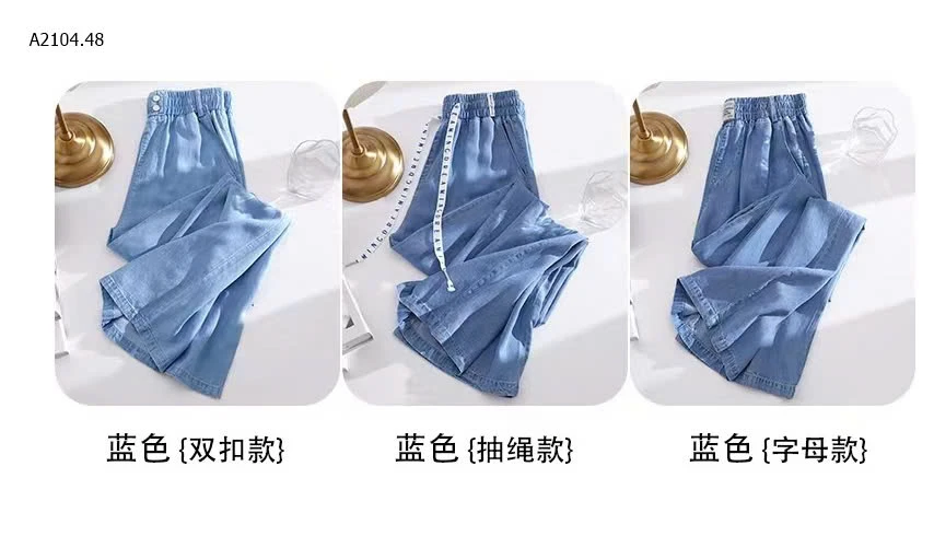 QUẦN JEAN GIẤY ỐNG SUÔNG-sỉ 159k