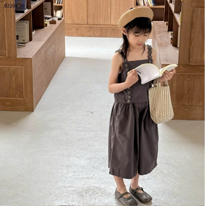 SET ÁO HAI DÂY HOA MIX QUẦN MIX QUẦN ỐNG RỘNG BG-sỉ 214k