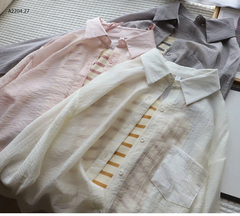 ÁO SƠ MI NỮ HÀN QUỐC -sỉ 125k