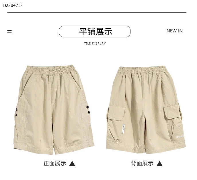 QUẦN  SOOC BÉ TRAI-sỉ 108k