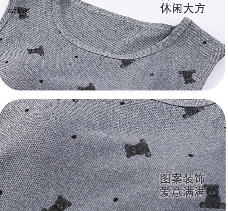 Bộ ngủ kèm miếng đệm ngực-sỉ 133k