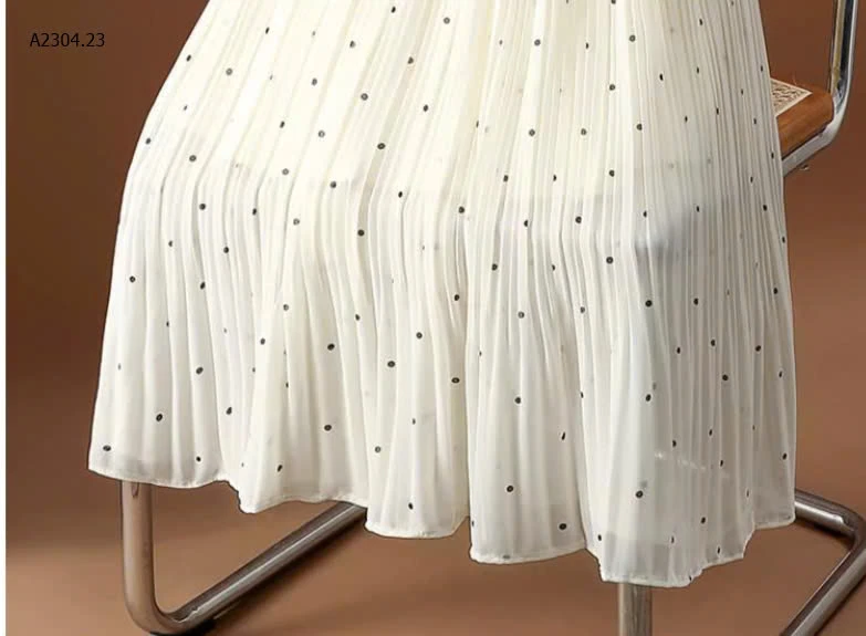 CHÂN VÁY CHẤM BI -sỉ 166k