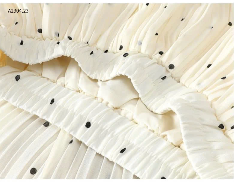 CHÂN VÁY CHẤM BI -sỉ 166k