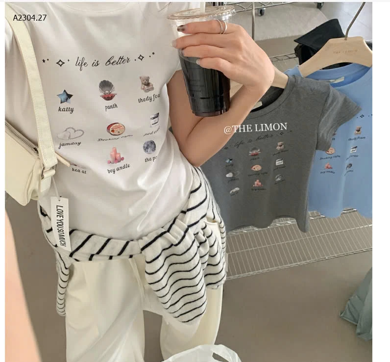 ÁO PHÔNG NGẮN TAY NỮ PHONG CÁCHsỉ 200k