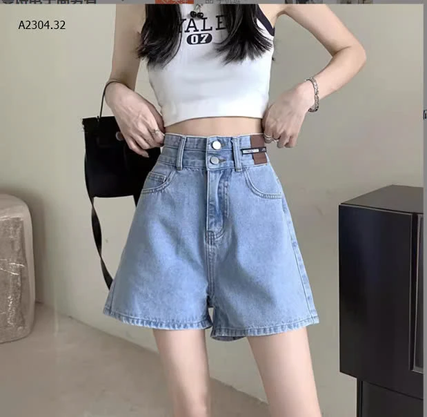 Quần short Jean 2 khuy -sỉ 129k