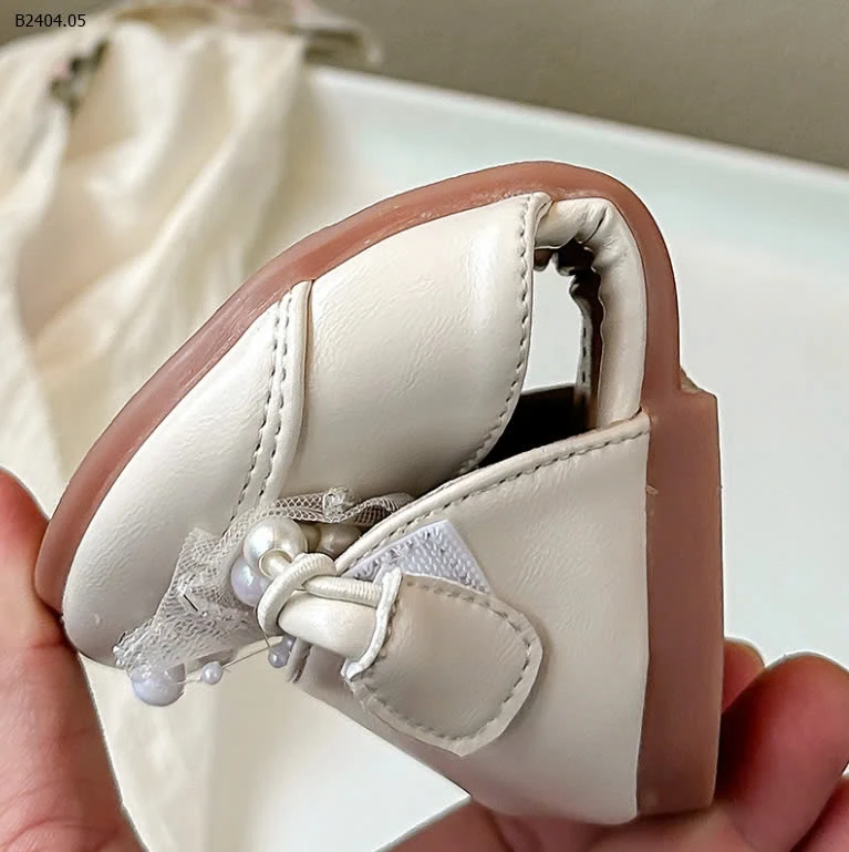 GIÀY BÚP BÊ NƠ NGỌC CHO BÉ GÁI -sỉ Sz 23-30 : 137k             Sz 31-34 : 145k