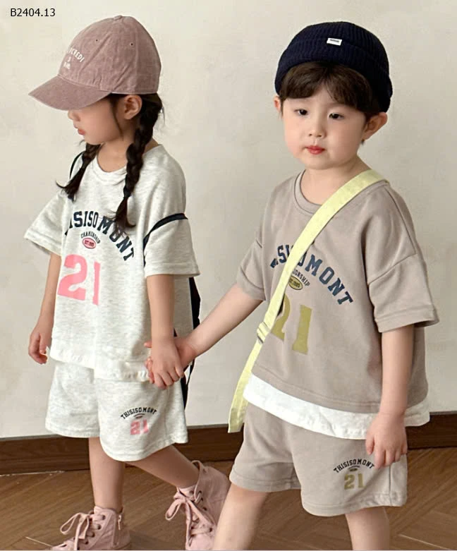 SET ĐỒ ĐÔI SỐ 21 CHO BÉ -sỉ 144k