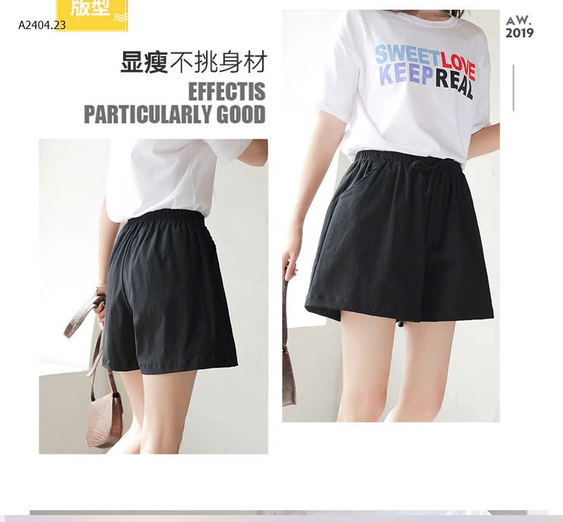 QUẦN SHORT LINEN-sỉ 50k