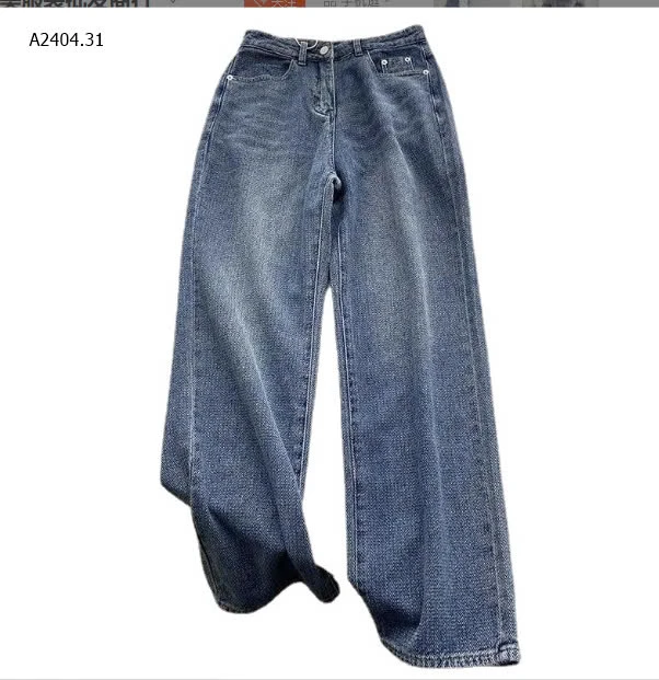 Quần ống rộng cạp cao-sỉ 155k