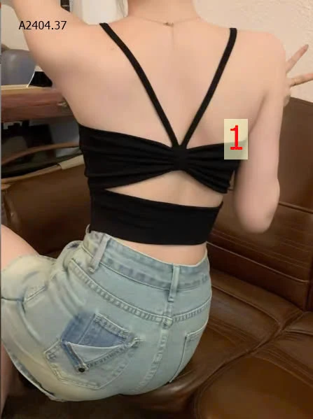 ÁO NƠ HỞ LƯNG KÈM BRA K CẦN MẶC ÁO NGỰC-sỉ 52k