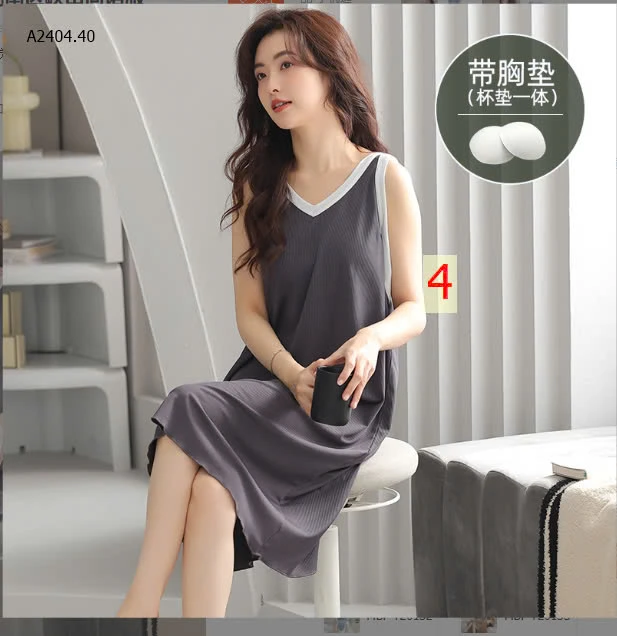 VÁY NGỦ 2 DÂY CÓ ĐỆM NGỰC NỮ -sỉ 124k