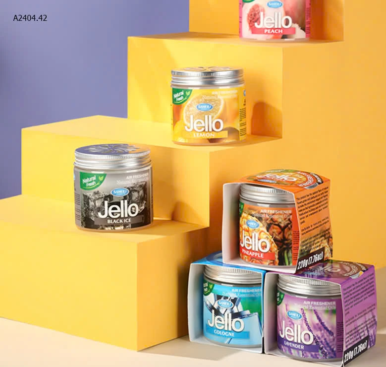 COMBO 3 LỌ SÁP THƠM JELLO -sỉ 98k/set 3 lọ mix mùi ngẫu nhiên 