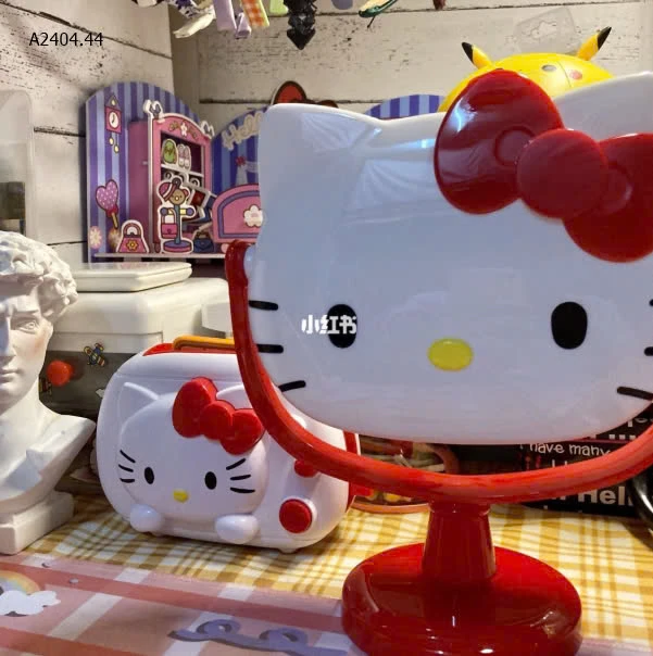 GƯƠNG ĐỂ BÀN HELLO KITTY CUTE-sỉ 56k