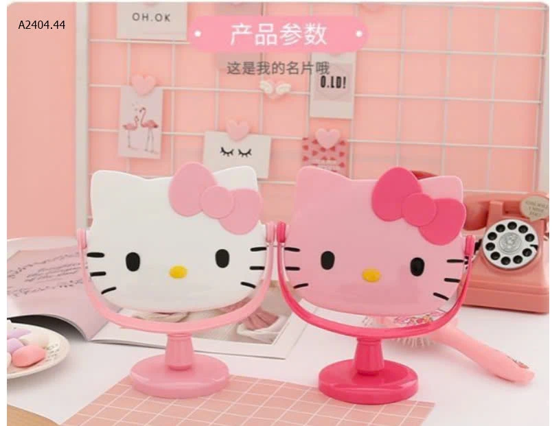 GƯƠNG ĐỂ BÀN HELLO KITTY CUTE-sỉ 56k