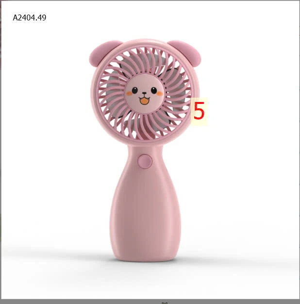 QUẠT TÍCH ĐIỆN MINI CẦM TAY DỄ THƯƠNG-sỉ 60k