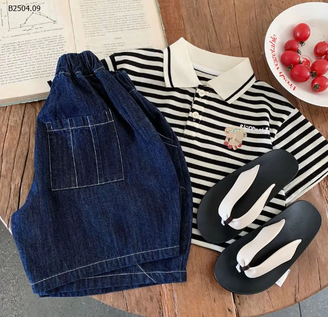 QUẦN BÍ JEANS VIỀN CHỈ NỔI-sỉ 130k