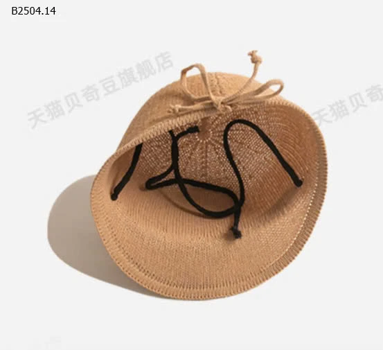 MŨ CHỐNG NẮNG PHỐI DÂY PHONG CÁCH HQ-sỉ 90k