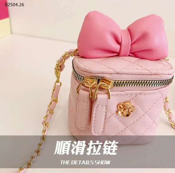 TÚI CỐP HOA TRÀ NƠ CHO BÉ GÁI-sỉ 86k