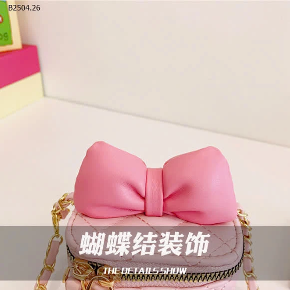 TÚI CỐP HOA TRÀ NƠ CHO BÉ GÁI-sỉ 86k