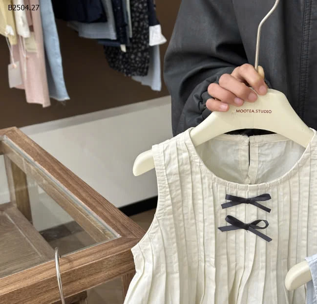 ÁO BABYDOLL NƠ SÁT NÁCH BG-sỉ 142k