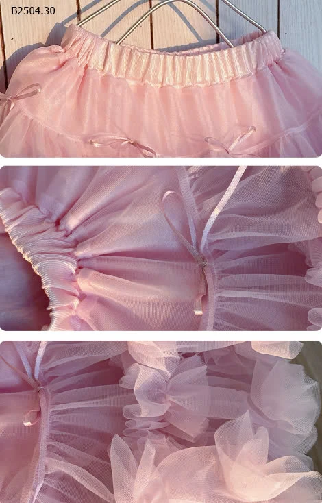 CHÂN VÁY TUTU TẦNG XÒE BÉ GÁI-sỉ Màu 1,3,4 : 173k                  Màu 2 : 205k 