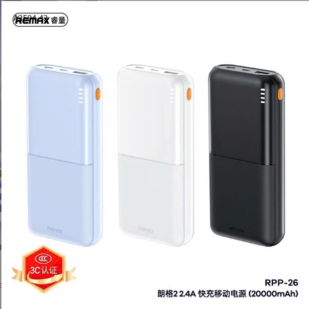 Sạc dự phòng  REMAX công suất cao -sỉ 198k