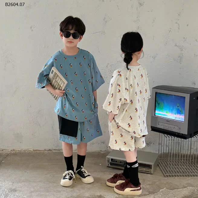 SET BỘ HOẠT HÌNH CỘC TAY KUMAI.KIDS-sỉ 186k