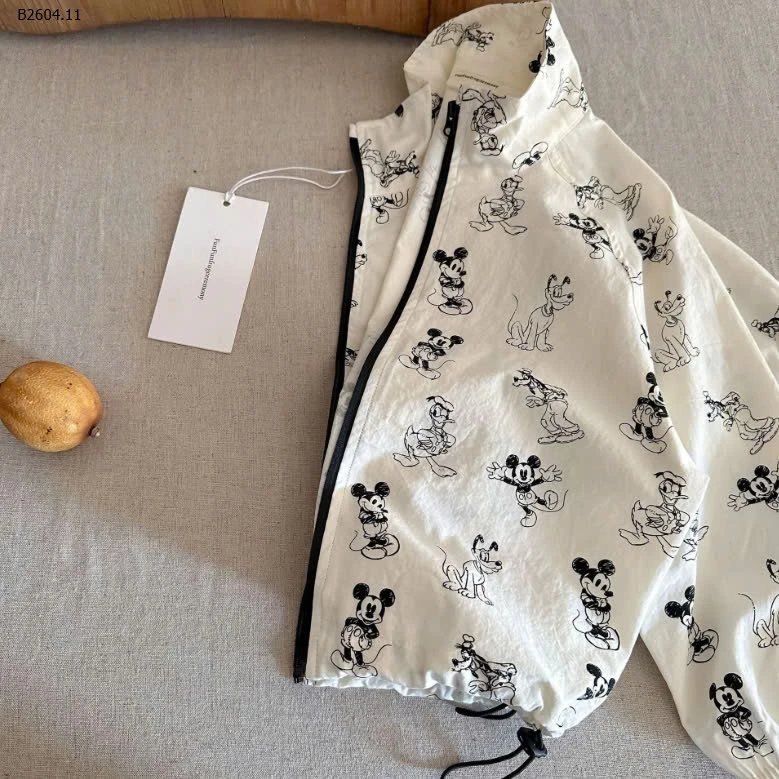 ÁO KHOÁC MICKEY CHO BÉ-sỉ 145k