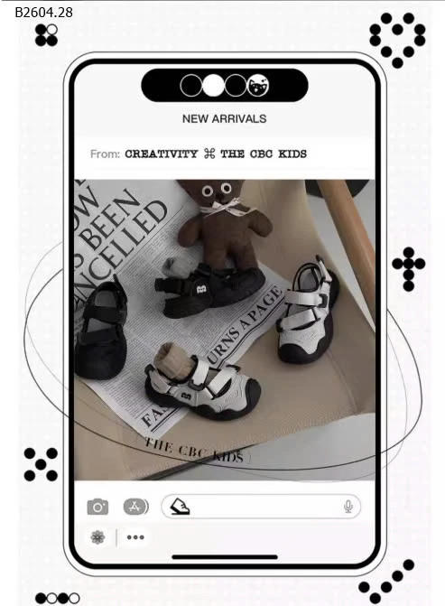 SANDAL CHO BÉ -sỉ 168k