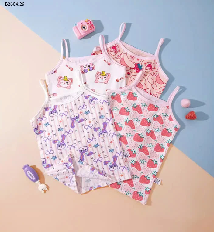 ÁO 2 DÂY BÉ GÁI-sỉ 49k