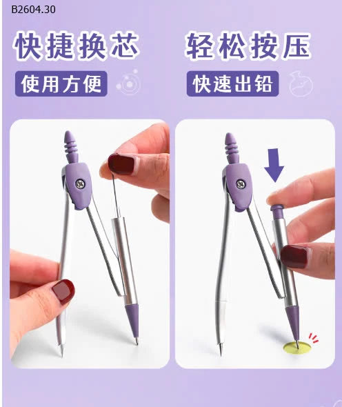 Set dụng cụ học tập 8 món siêu tiện lợi -sỉ 48k