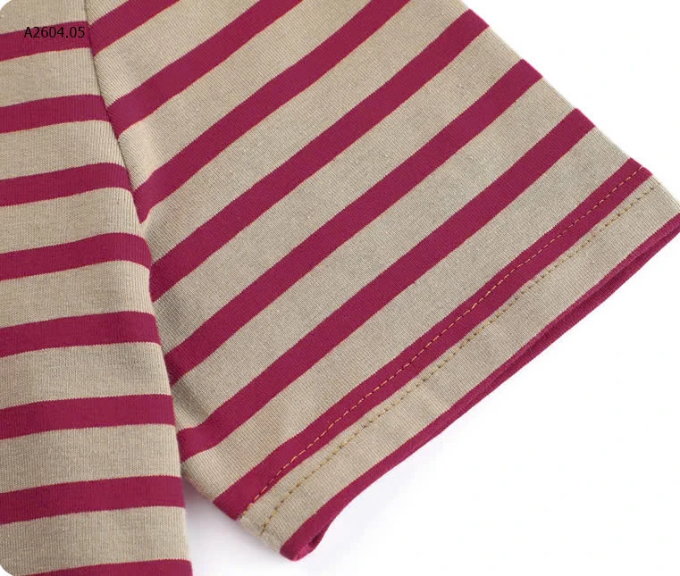 Áo polo kẻ cộc tay sọc ngang - sỉ 135k