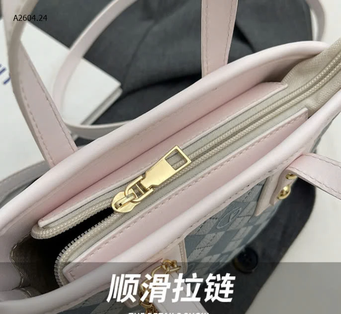 TÚI XÁCH BUCKET XÁCH TAY KÈM MÓC  -sỉ 163k