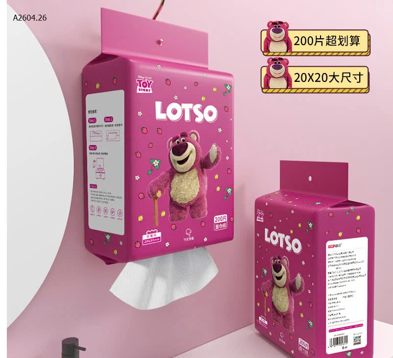 KHĂN MẶT GIẤY-sỉ 110k