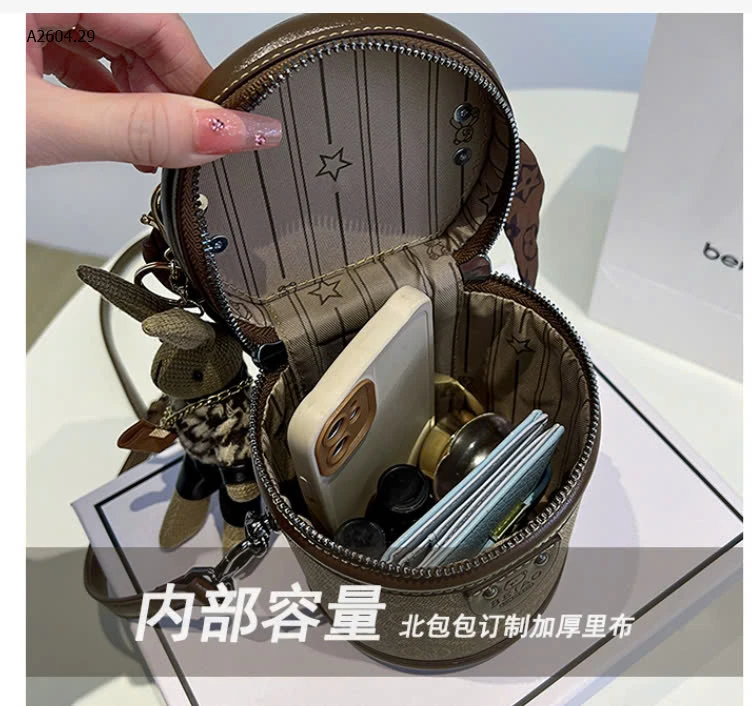 TÚI CỐP TRÒN CHO NỮ BEIBAOBAO-sỉ 246k