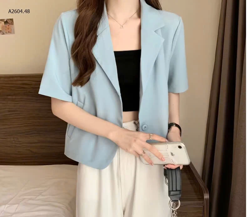 ÁO BLAZER CỘC TAY CHO NỮ -sỉ 103k