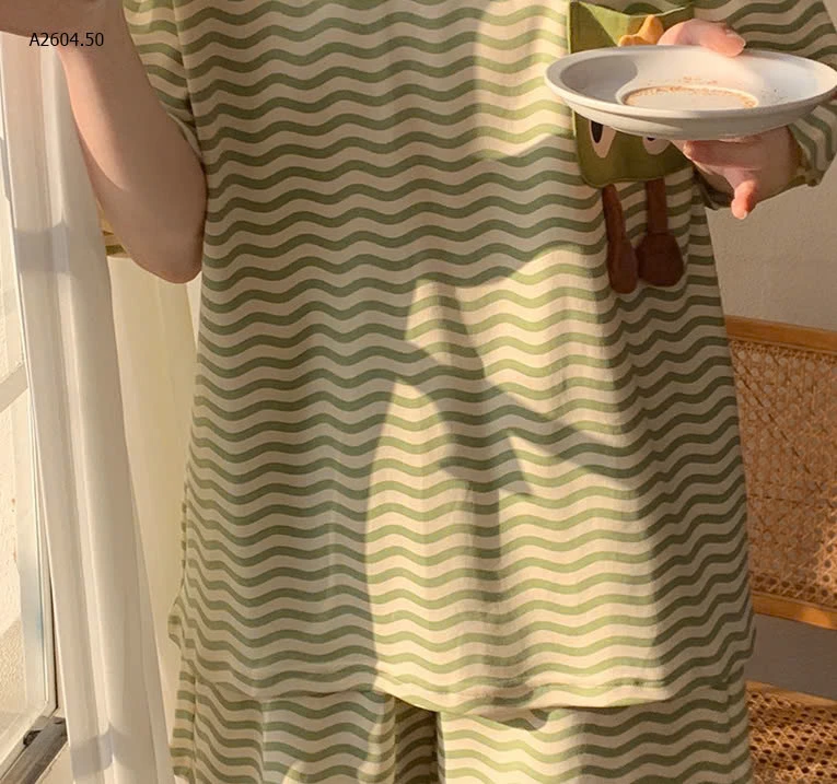 BỘ CỘC TAY MẶC NHÀ CHO NỮ -sỉ 115k