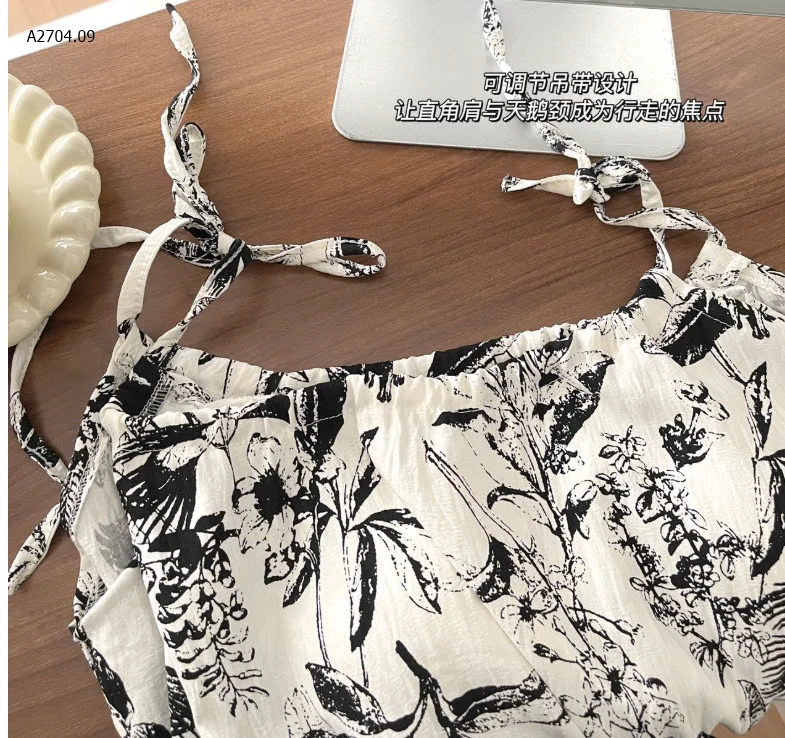 VÁY 2 DÂY KÈM BRA-sỉ 88k