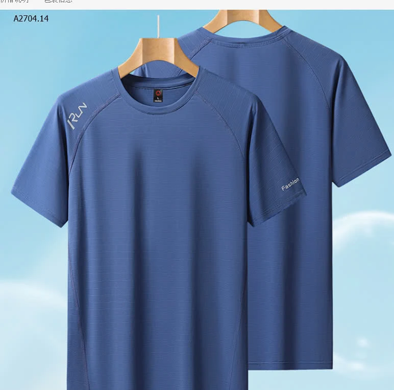 ÁO THUN THỂ THAO NAM FICAKLON -sỉ 94k