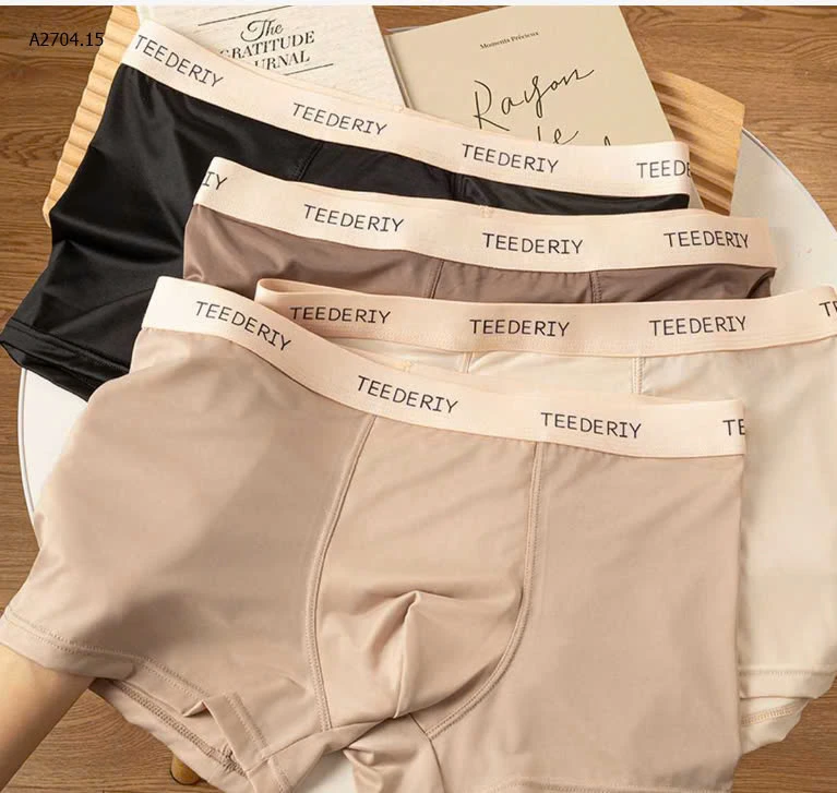 SET 4 QUẦN SỊP ĐÙI NAM TEEDERITY-sỉ 85k/set 4c mix màu